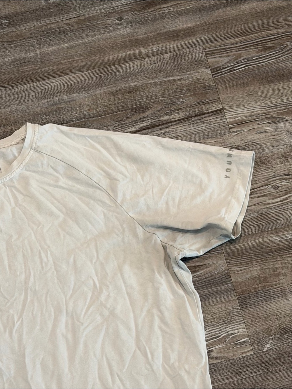 Youngla Men’s White Athletic Gym Performance Shirt size XL - Picture 3 of 5